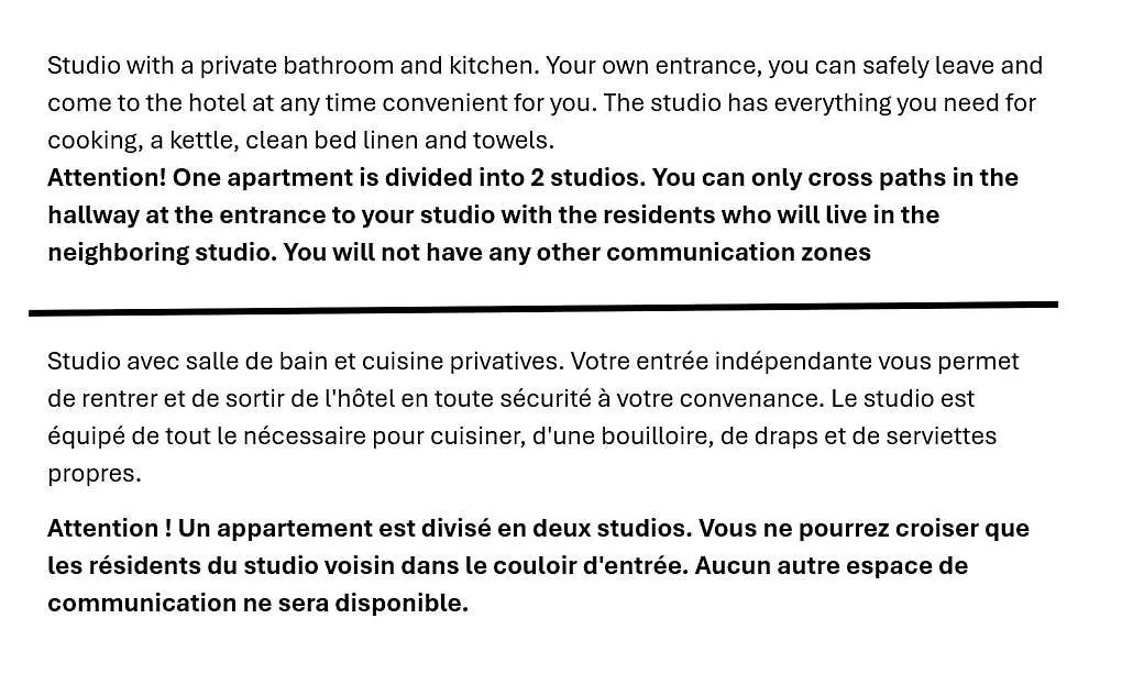 Studio In The City Center, Private Bathroom Nice